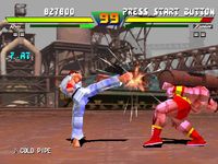 une photo d'Ã©cran de Street Fighter EX plus Alpha sur Sony Playstation